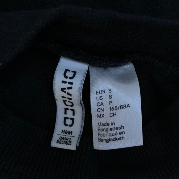 Mock neck H&M crop top - Picture 4 of 4